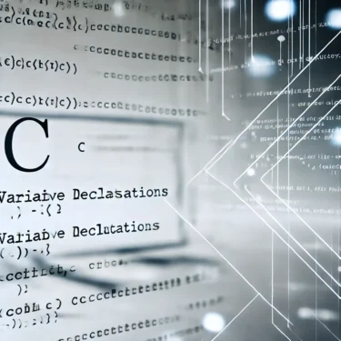 C 언어 변수 완전 가이드 | 선언·초기화·에러 처리까지 철저히 해설