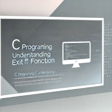 Cómo usar la función exit en C: Códigos de salida, manejo de errores y mejores prácticas