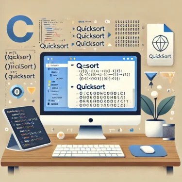 كيفية استخدام دالة qsort في لغة C لفرز المصفوفات بفعالية وسرعة