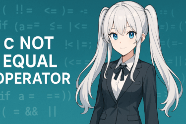 C != Operator: Complete Guide to Meaning, Usage & Pitfalls