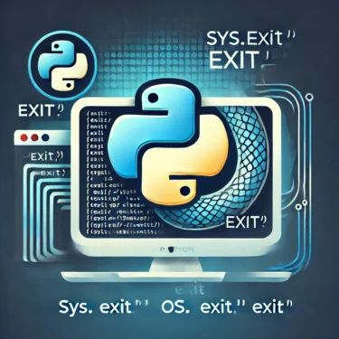 Perbedaan dan Cara Menggunakan exit(), sys.exit(), dan os._exit() di Python