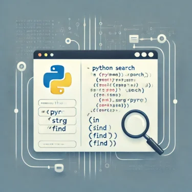 Pythonis stringide otsimine: in, find(), rfind() ja regulaaravaldise meetodid