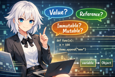 Pythonの引数渡しを正しく理解する|値渡し・参照渡しではなく pass-by-assignment