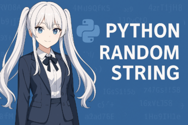 How to Generate Random Strings in Python: Passwords, Japanese Support, and Examples