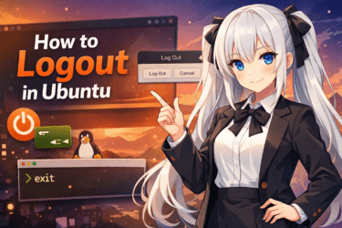 Ubuntuでログアウトする方法まとめ｜GUI・ショートカット・コマンド別に解説
